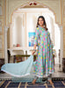 Regal Charm Angrakkha Anarkali Suit - A Symphony of Tradition and Style
