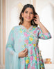 Regal Charm Angrakkha Anarkali Suit - A Symphony of Tradition and Style